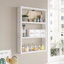 Hanah Home Pr1-W Estantería de pared Blanca